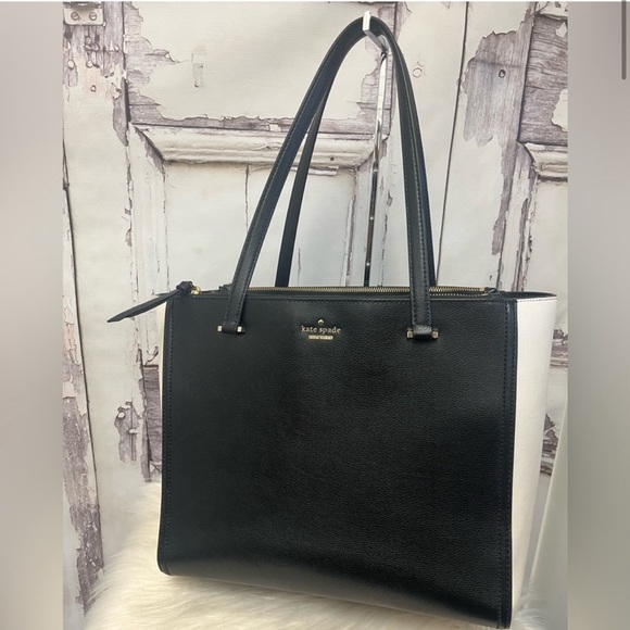🤍🖤kate spade kona patterson large tote - Picture 1 of 5